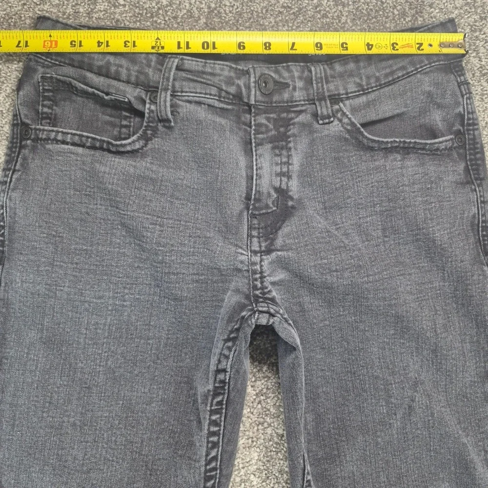 BKE Jake Bootcut Jeans Mens 34x30 Black Washed Stretch Denim